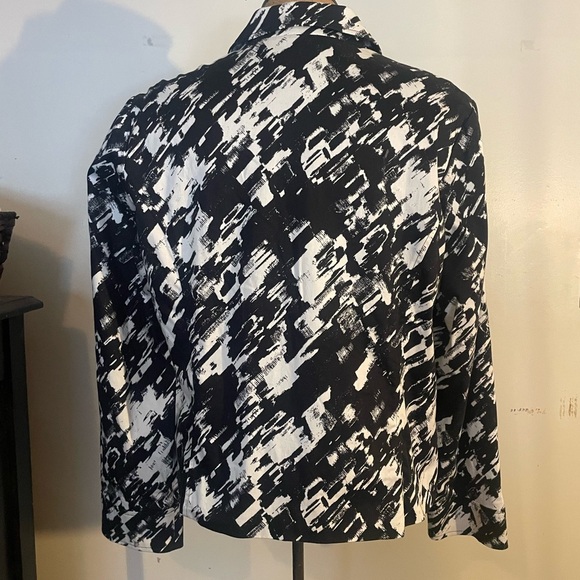 212 Collection women’s bl/white light weight blazer/jacket size XL - Picture 3 of 6